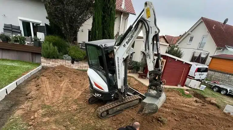 Abrissarbeiten Neustadt an der Weinstraße